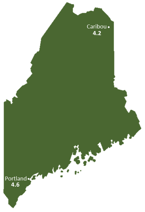 Hours Of Sunlight Per Day Chart